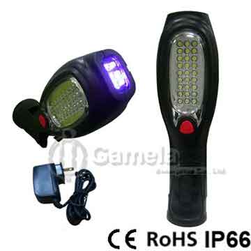 50512 - Rechargeable Working Light 27 LED + 6 UV